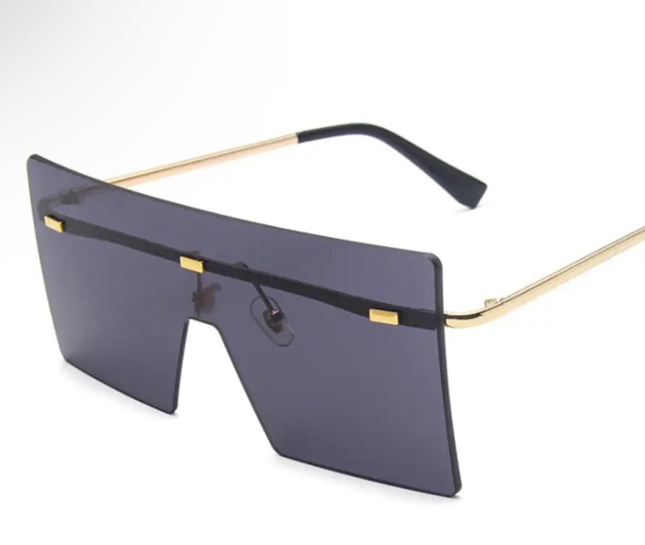 Fashion Shield Square Sunglassss Weekend Shade