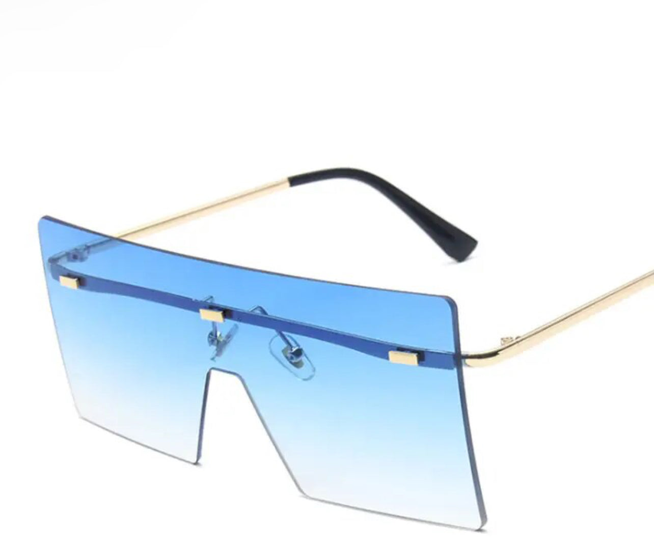 Fashion Shield Square Sunglassss Weekend Shade