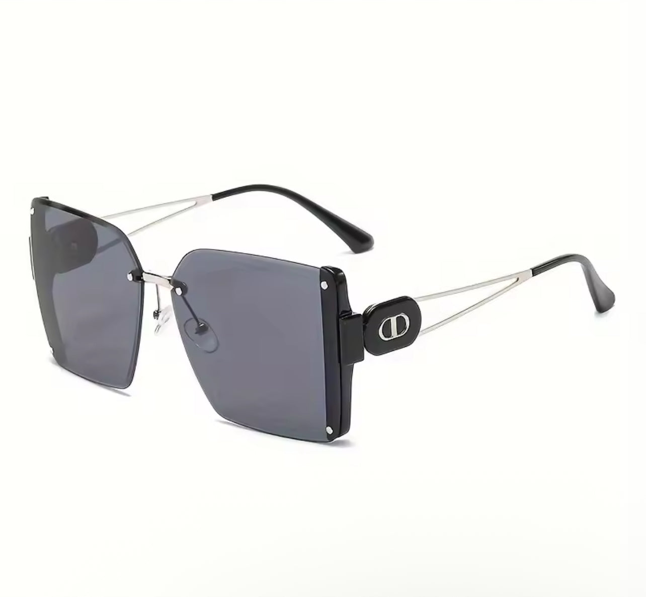 Trendy Frameless Cut-Edge Metal Sunglasses Weeknd Shop Online