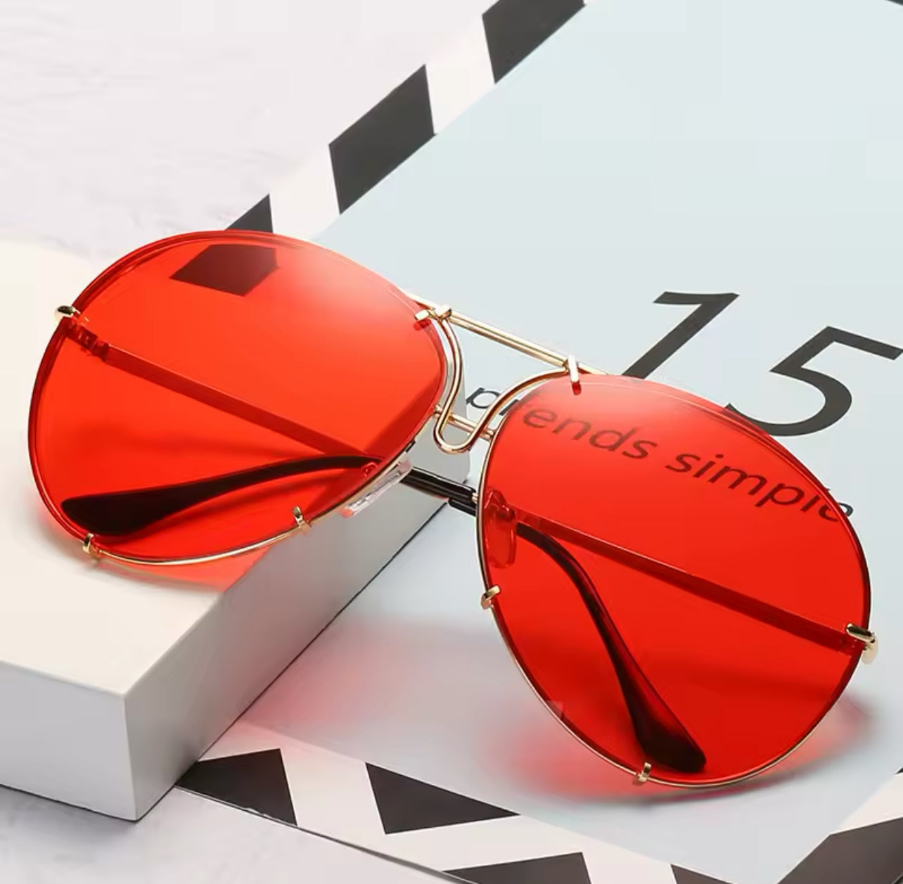 “I’m flyer than them” Avaitor Pilot Round Sunglasses Weekend Shade Sunglasses