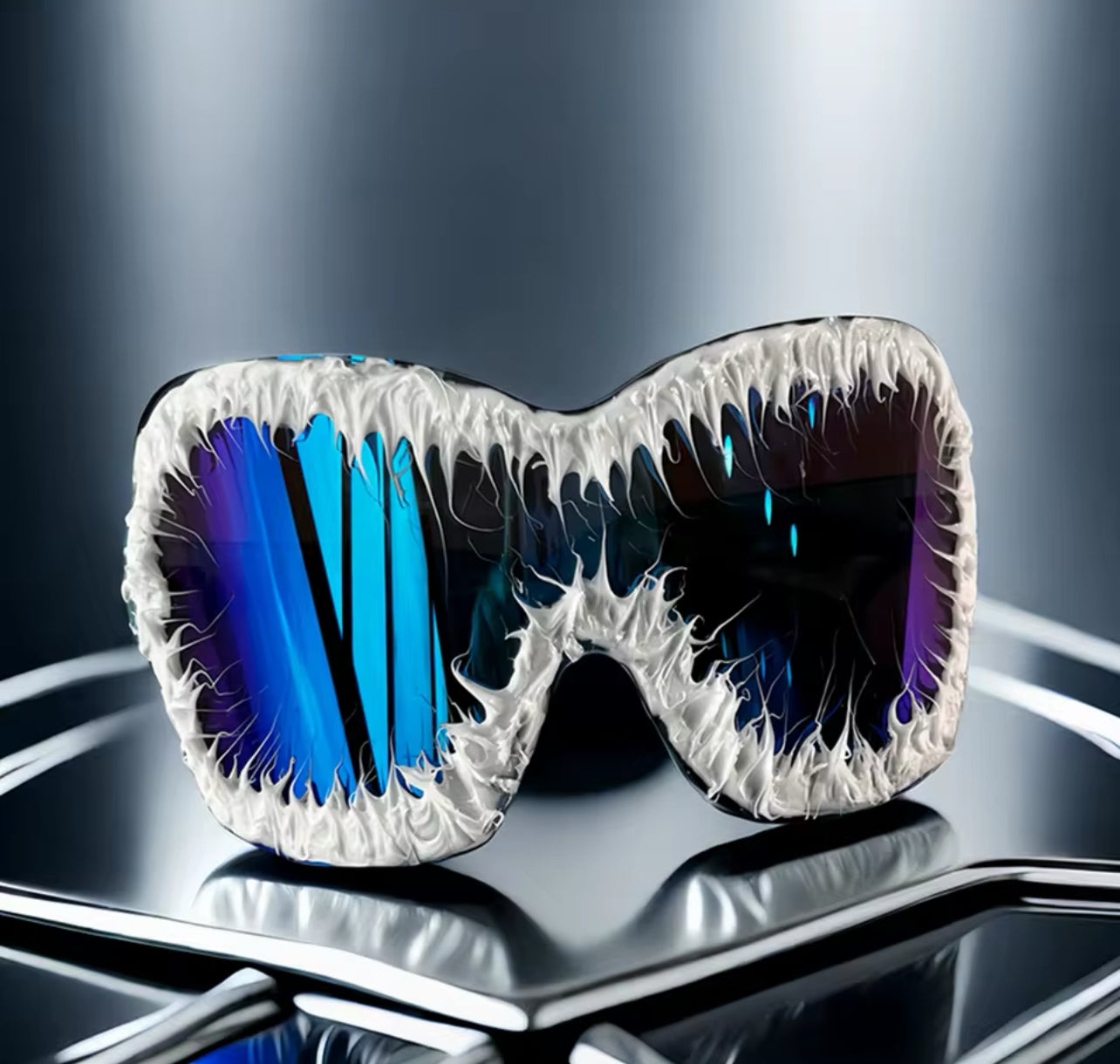 Bad A$$ Plastic Oversize Google Sport Sunglasses Weekend Shade Sunglasses