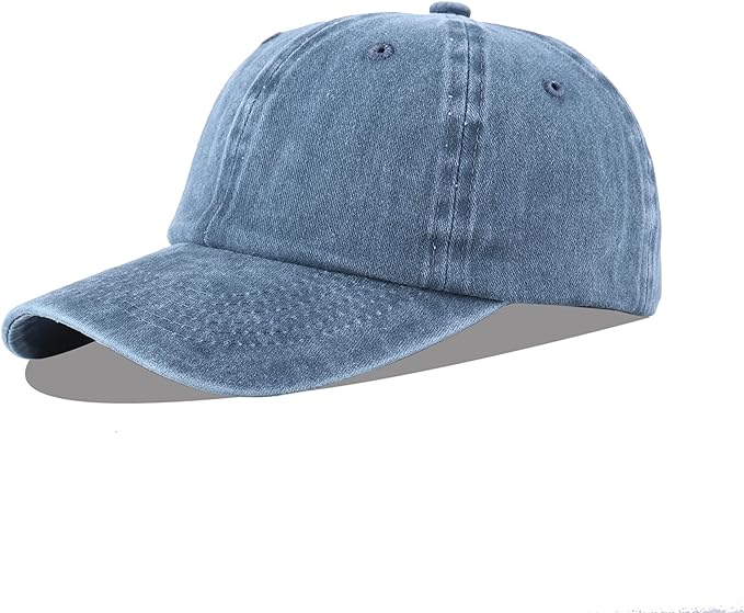 Dark Wash Denim Unisex Baseball Cap Weekend Shade Sunglasses