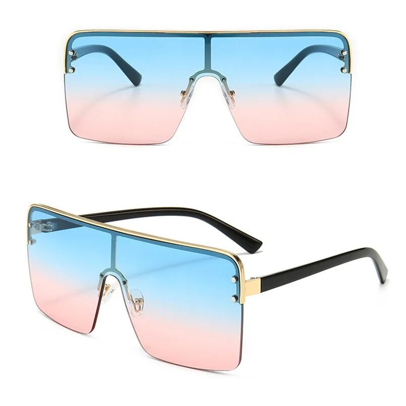 Vintage Rimless Sunglasses weekend shade