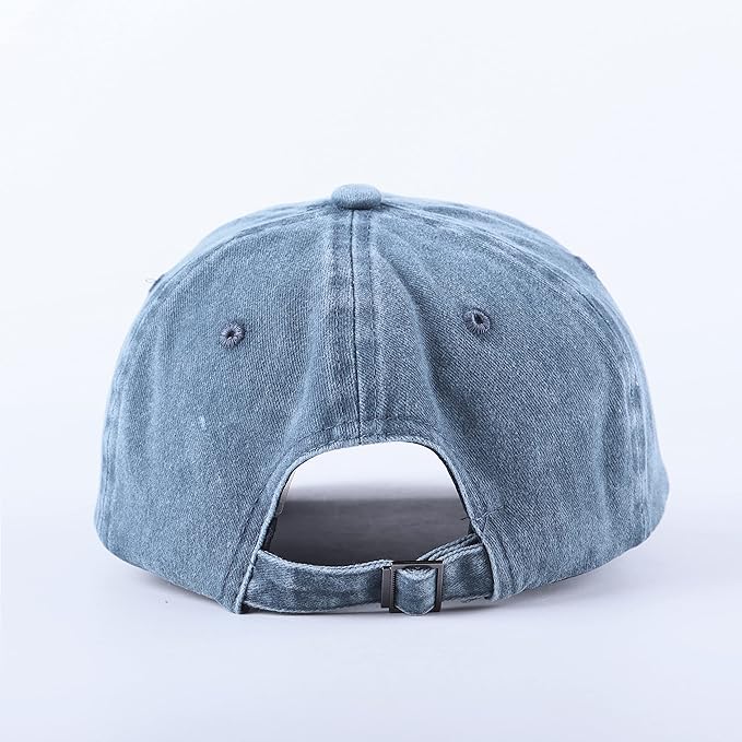 Dark Wash Denim Unisex Baseball Cap Weekend Shade Sunglasses