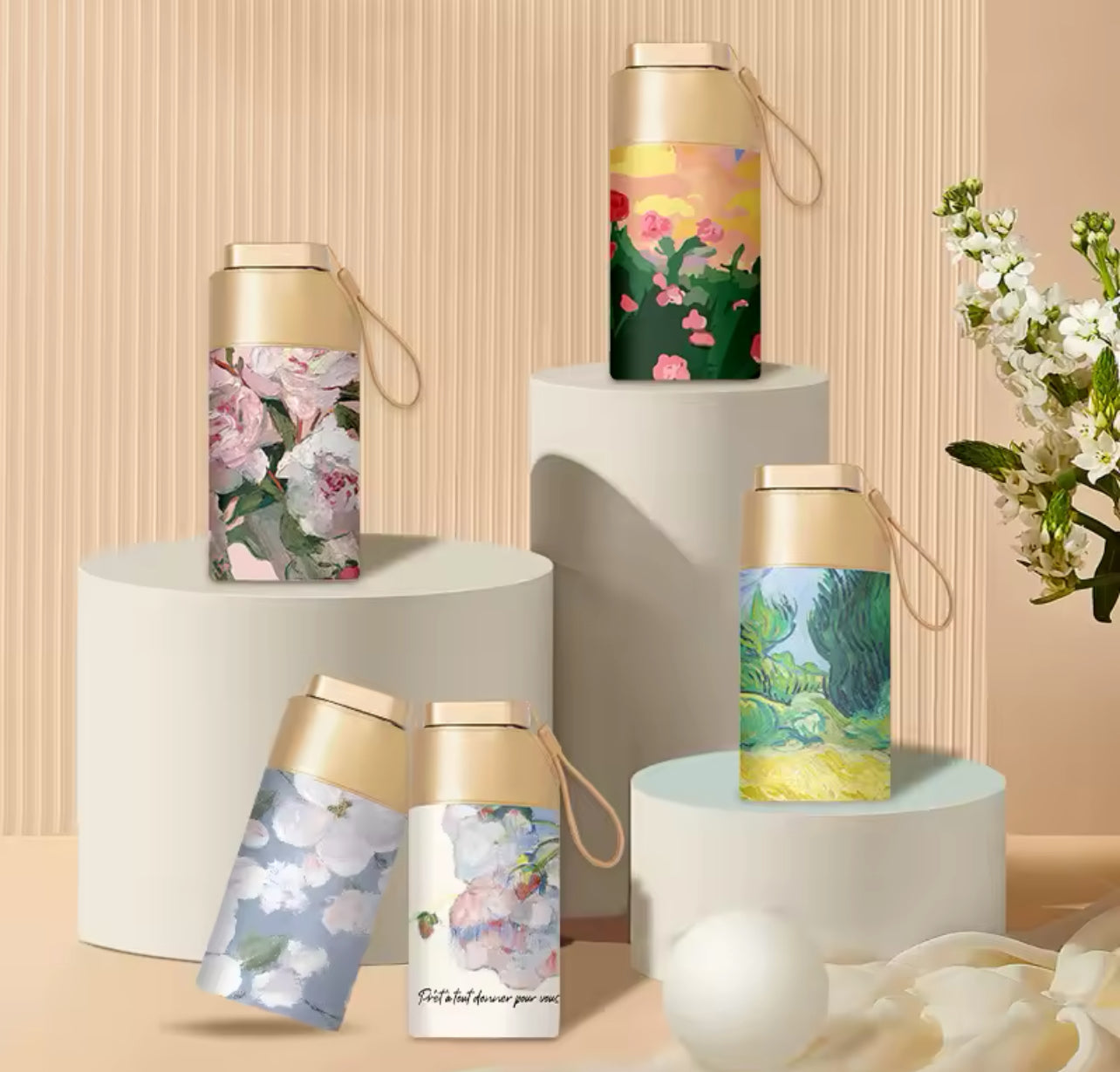 DAYS ON DAYS Floral Portable Mini Umbrella Weeknd Shop Online