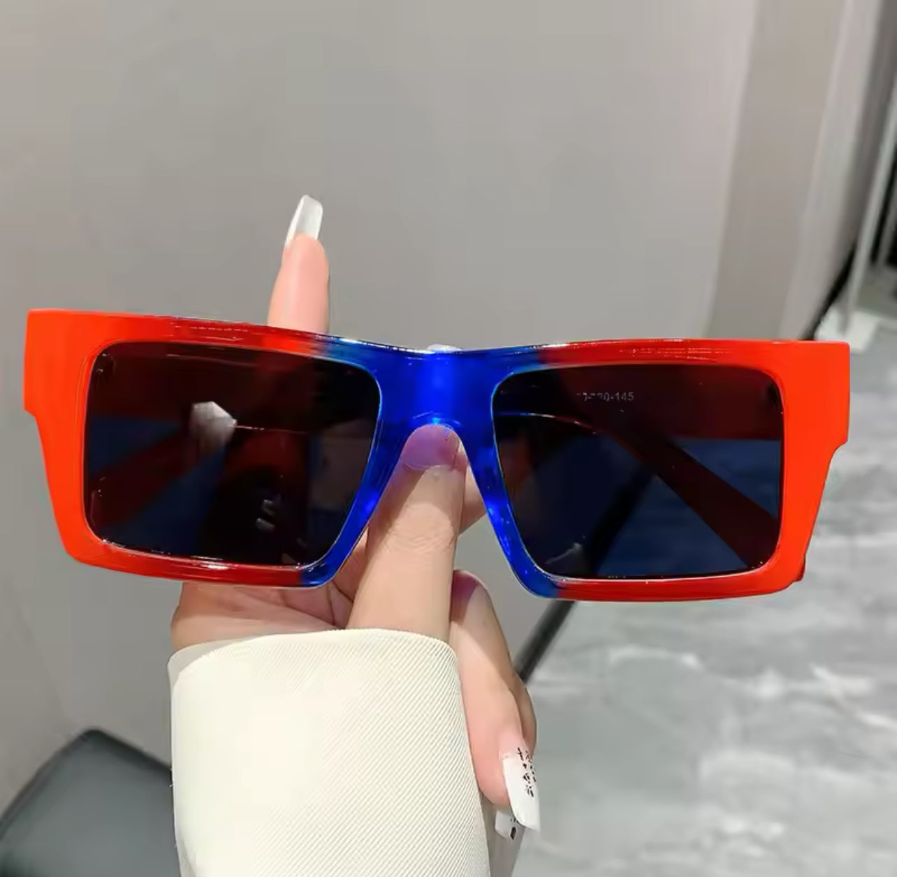 “I’m next” Vintage Square Fashion Sunglasses Weekend Shade Sunglasses
