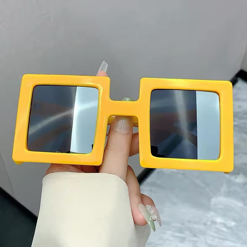 Vintage 2025 Square Oversize Women Sunglasses Weekend Shade Sunglasses