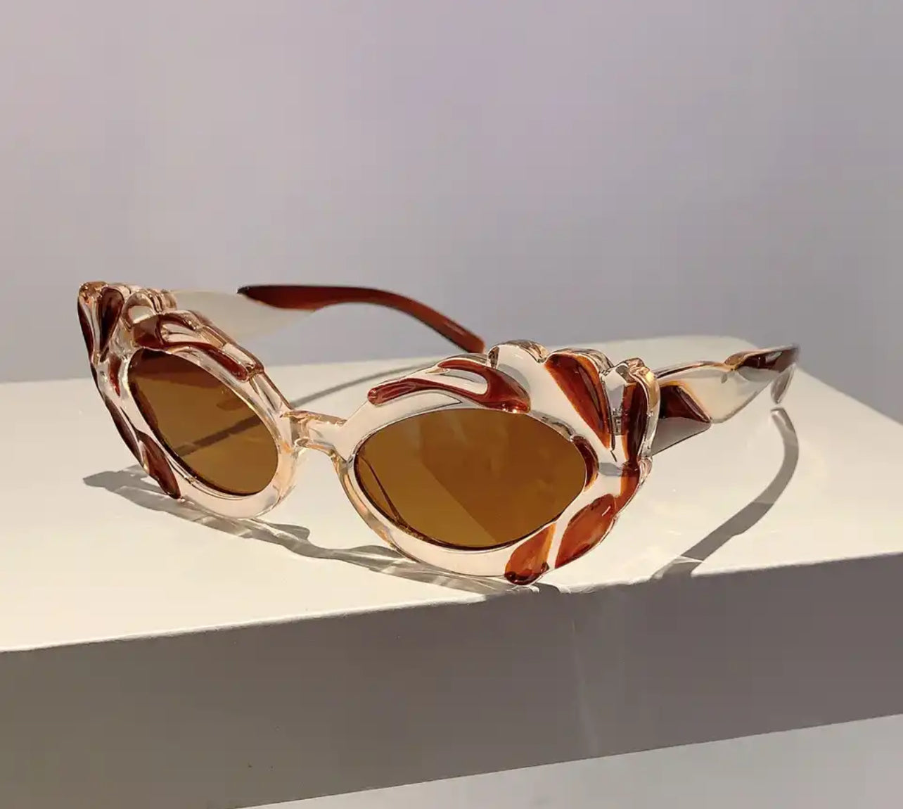 “I miss you” Luxury Style Cat Eye Sunglasses Weekend Shade Sunglasses