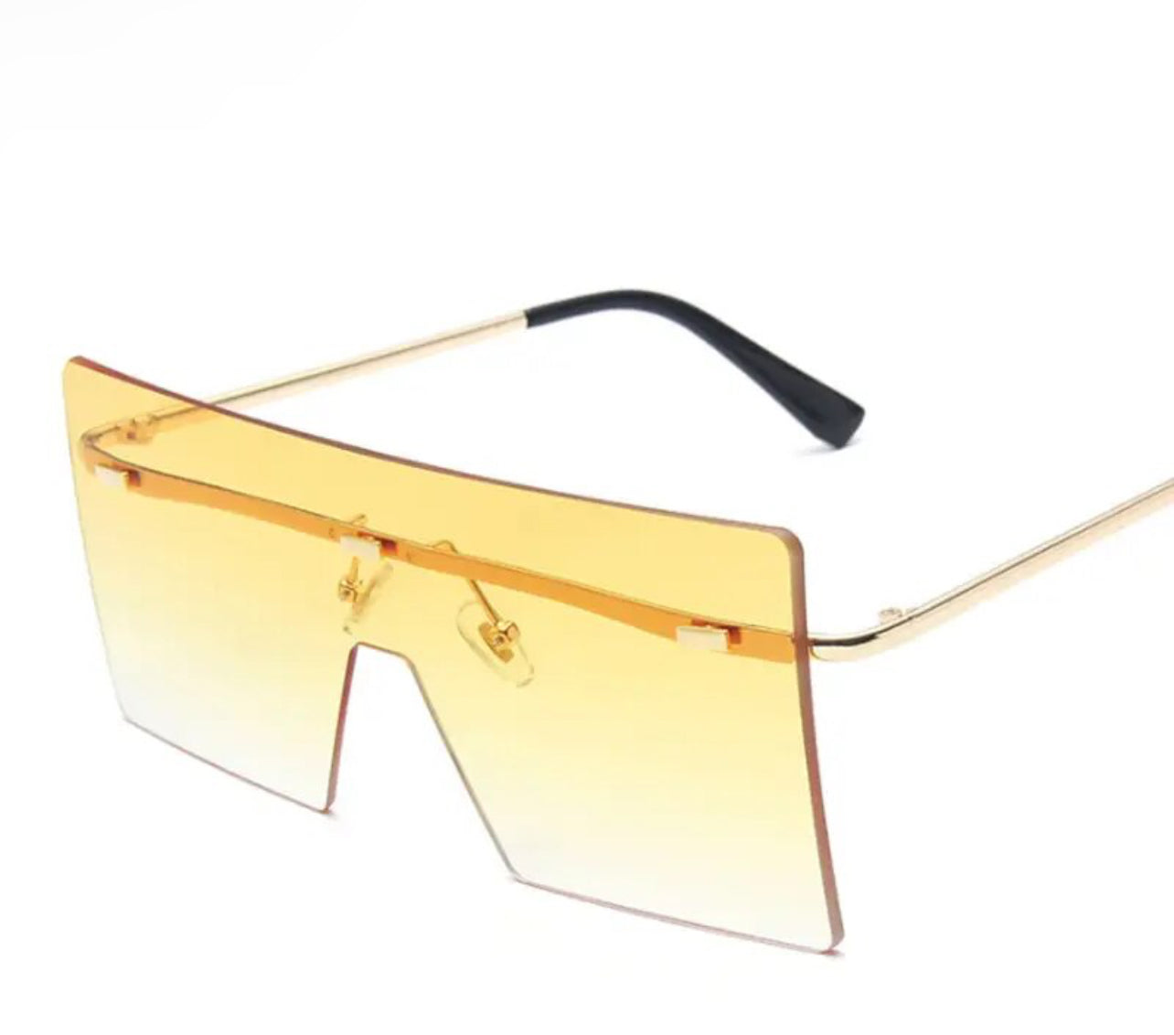 Fashion Shield Square Sunglassss Weekend Shade
