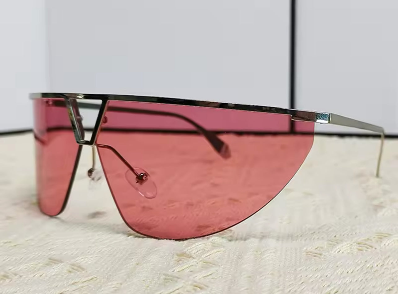 Punk Sports Shield Sunglasses Weekend Shade Sunglasses