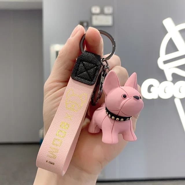 French Bulldog Keychain Weekend Shade Sunglasses
