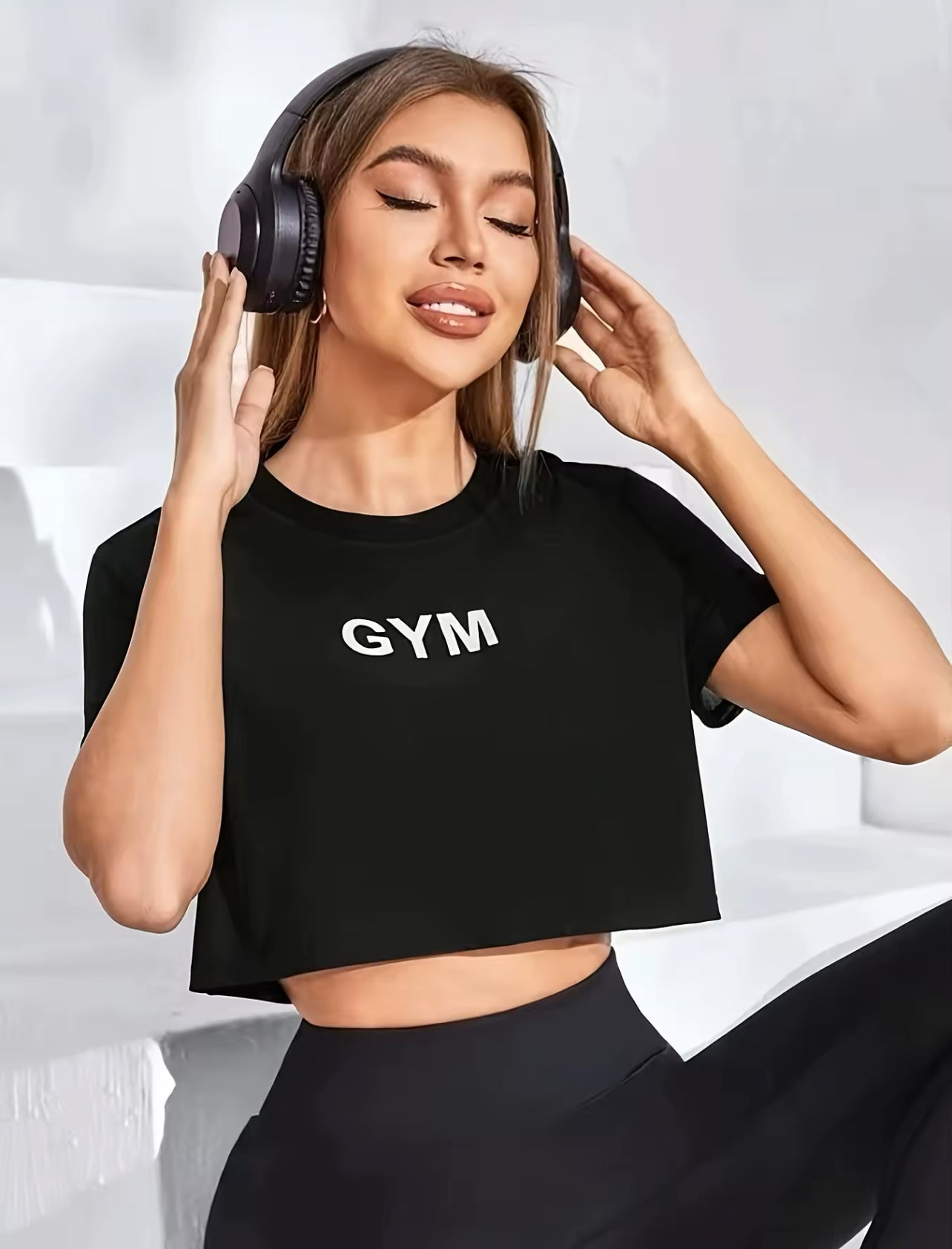 GYM Women’s Crop T-Shirt Weeknd Shop Online