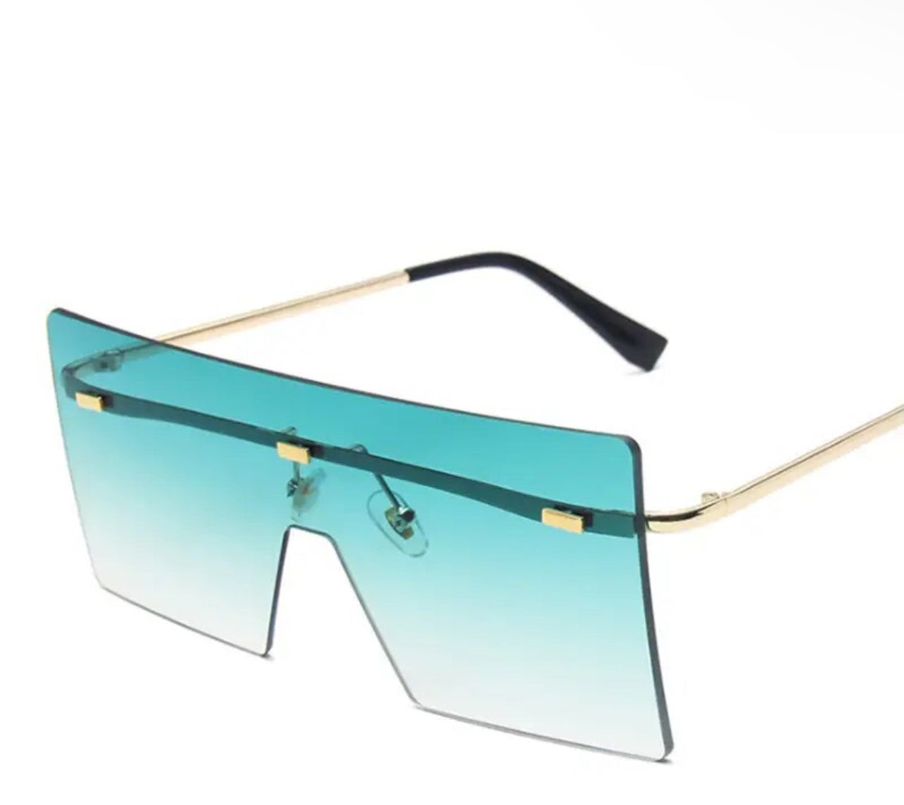 Fashion Shield Square Sunglassss Weekend Shade