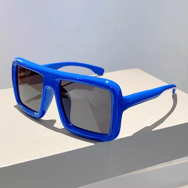 "Gina" Oversized Square Sunglasses Weekend Shade Sunglasses