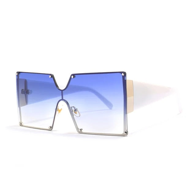 “BOSSY” Oversize Square Sunglasses weekend shade