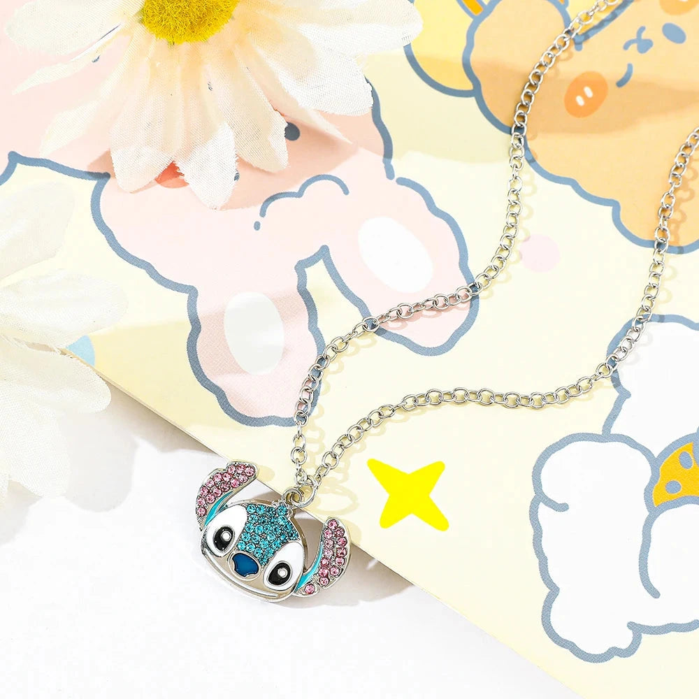 Disney Stitch Cartoon Pendant Necklace Weeknd Shop Online
