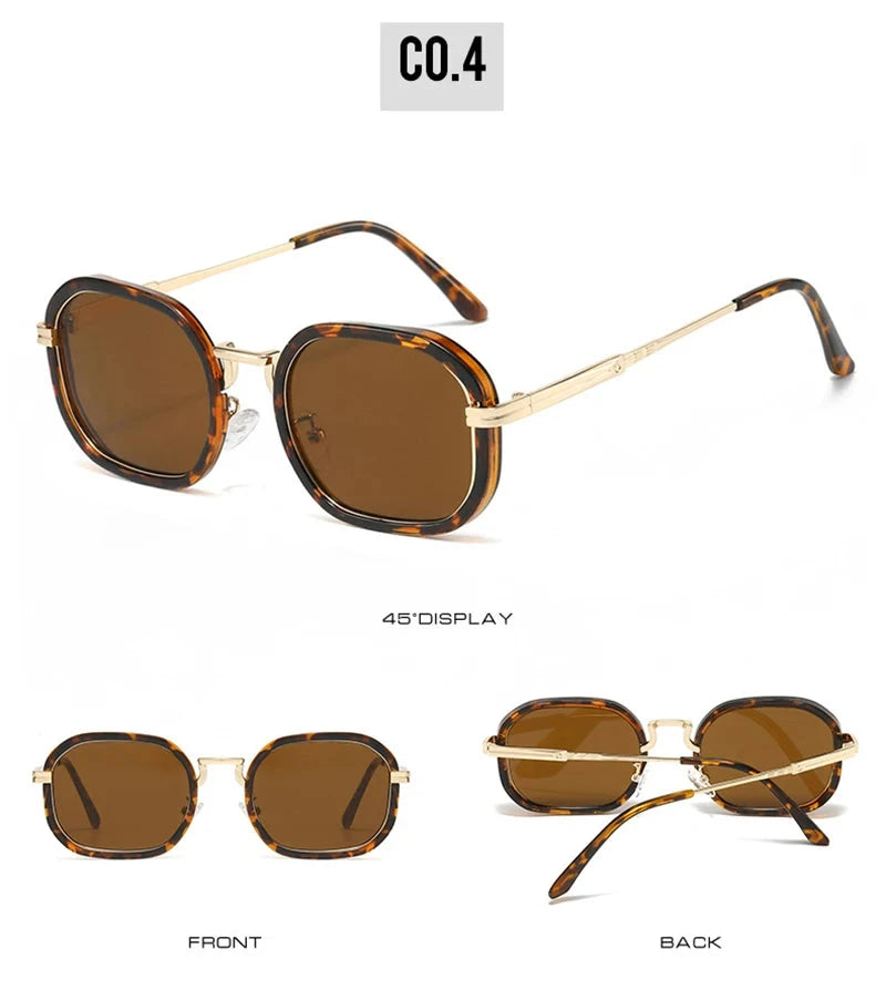 Fashion Gradient Retro Square Sunglasses – UV400 Protection Weeknd Shop Online