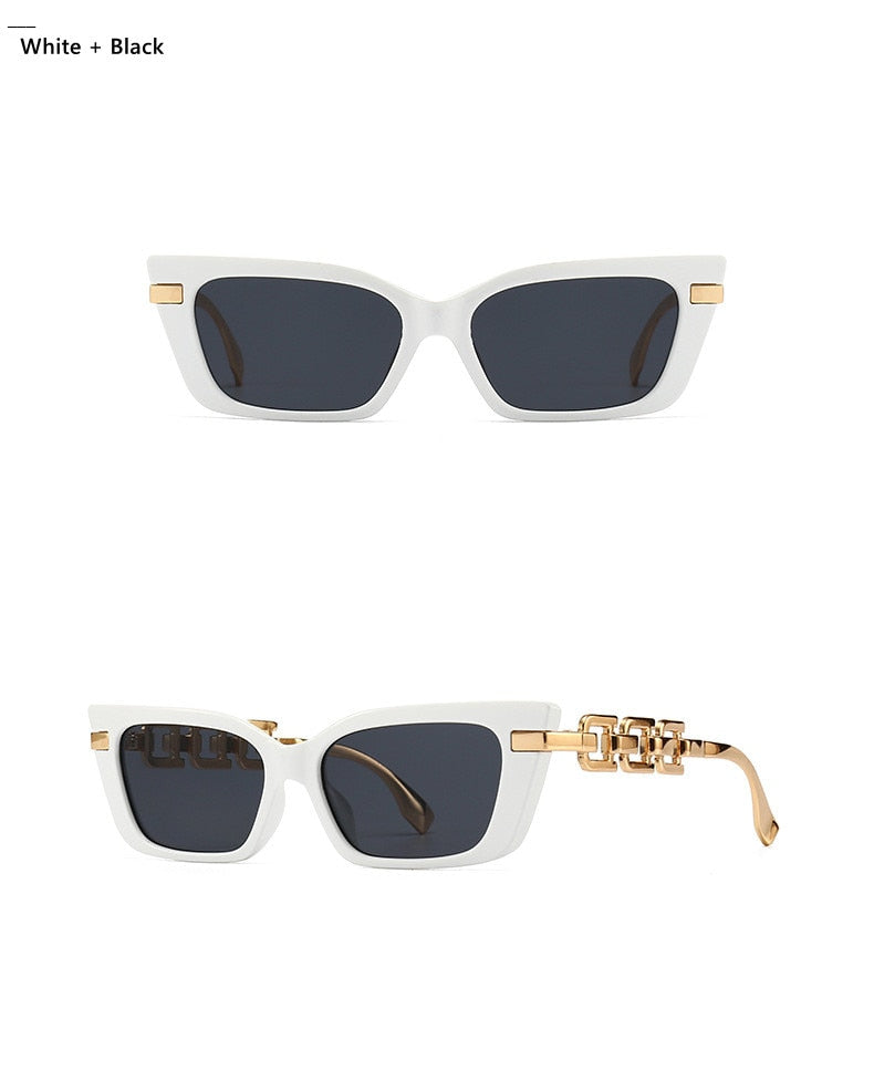 Edgy Cat Eye Sunglasses Weekend Shade Sunglasses