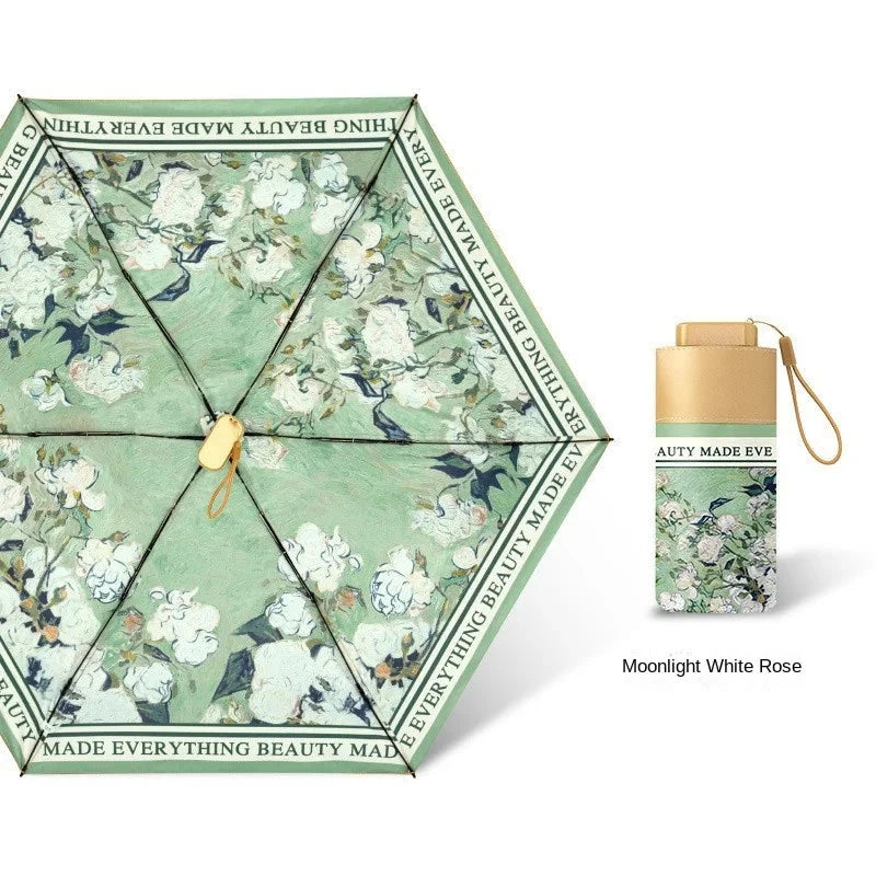 DAYS ON DAYS Floral Portable Mini Umbrella Weeknd Shop Online