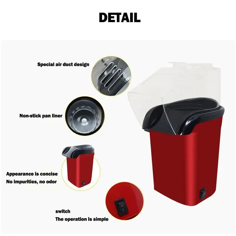 Electric Mini Popcorn Maker Weeknd Shop Online