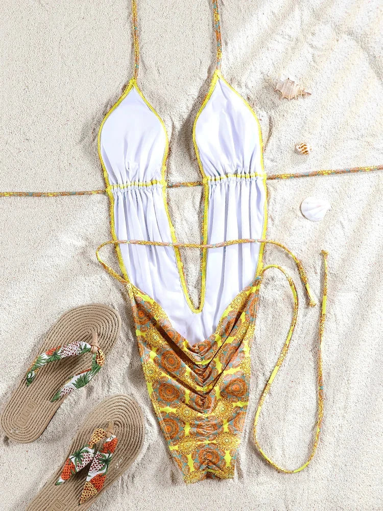 Genesis One-Piece Suit – Deep-V Bandage Weeknd Shop Online