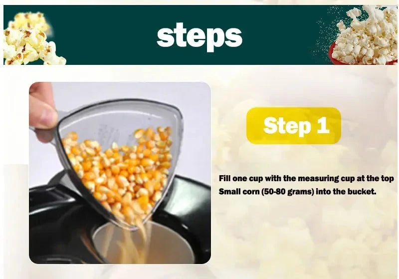 Electric Mini Popcorn Maker Weeknd Shop Online