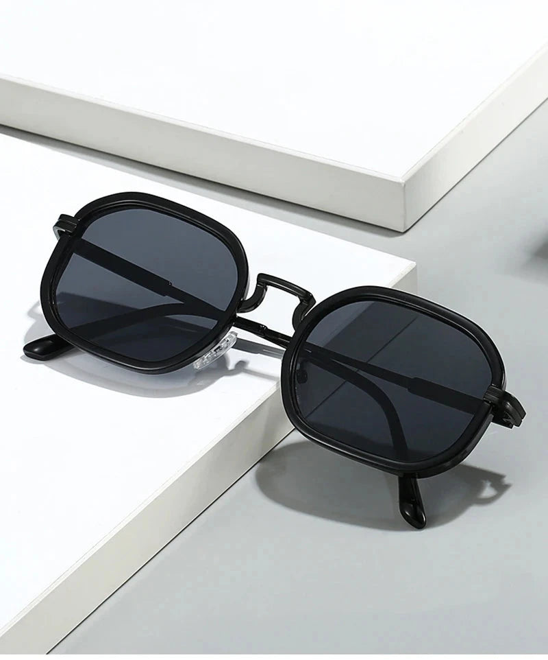 Fashion Gradient Retro Square Sunglasses – UV400 Protection Weeknd Shop Online