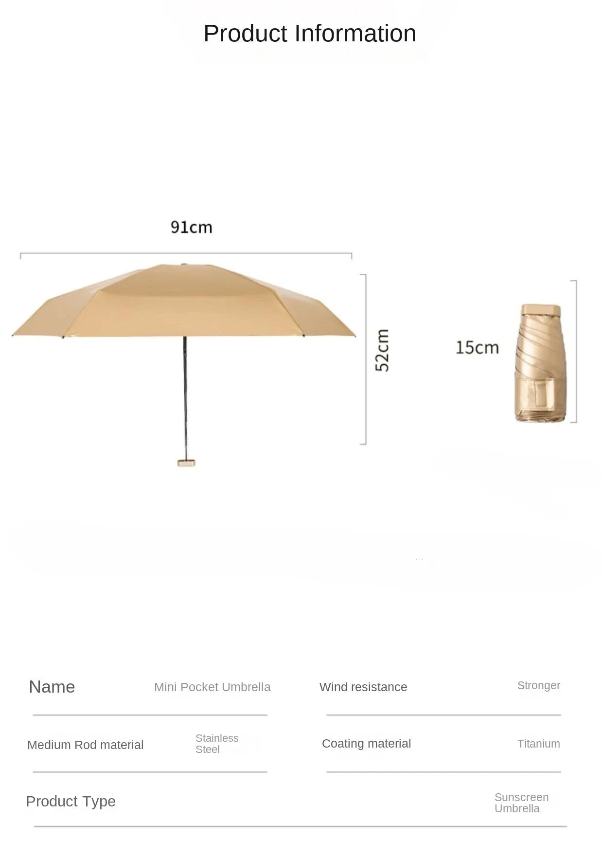 DAYS ON DAYS Floral Portable Mini Umbrella Weeknd Shop Online