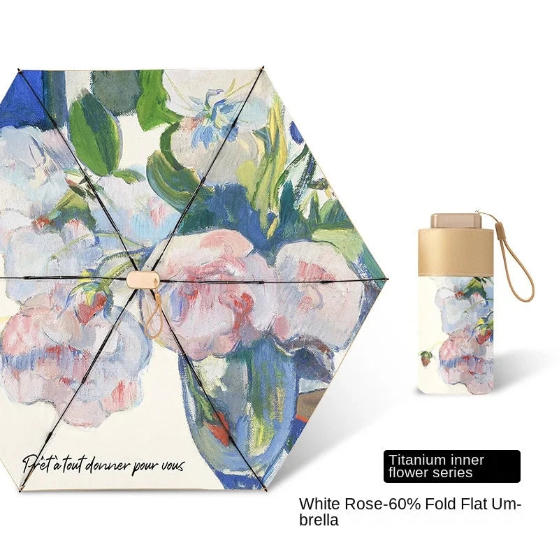DAYS ON DAYS Floral Portable Mini Umbrella Weeknd Shop Online