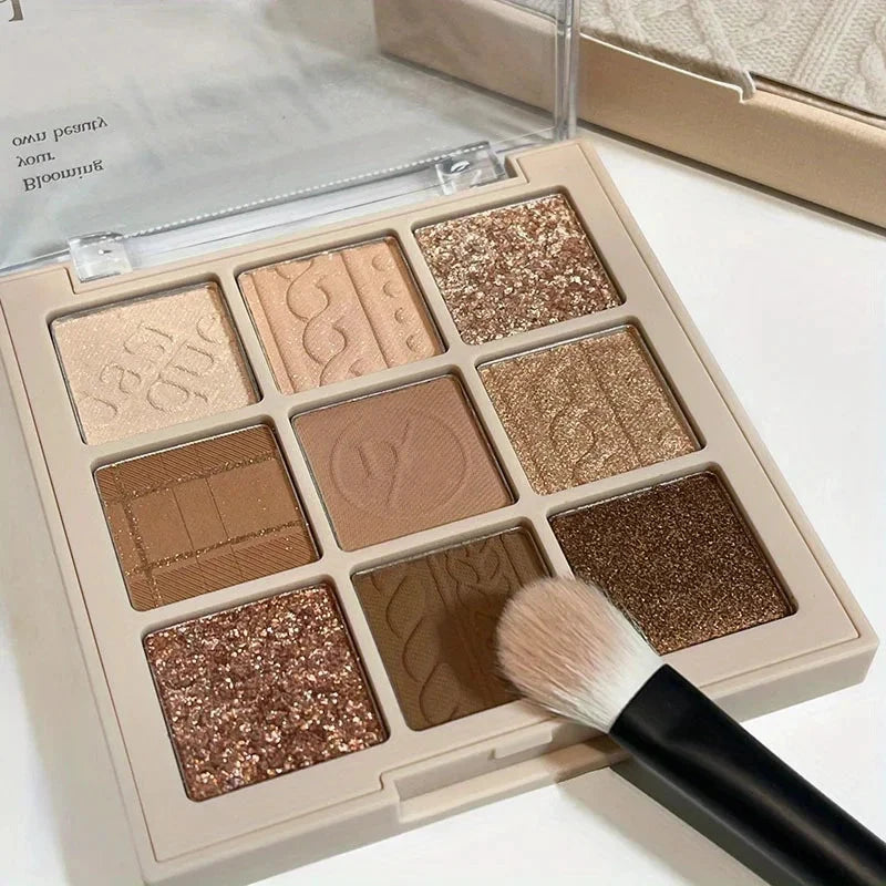 GLOSS 9-Color Eyeshadow Palette Weeknd Shop Online