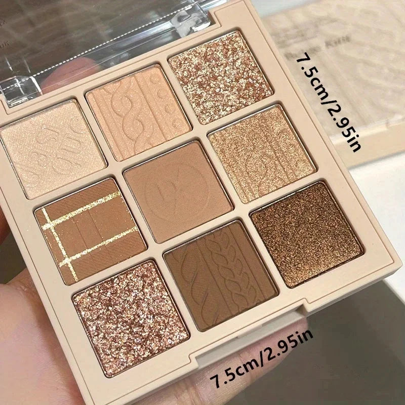 GLOSS 9-Color Eyeshadow Palette Weeknd Shop Online