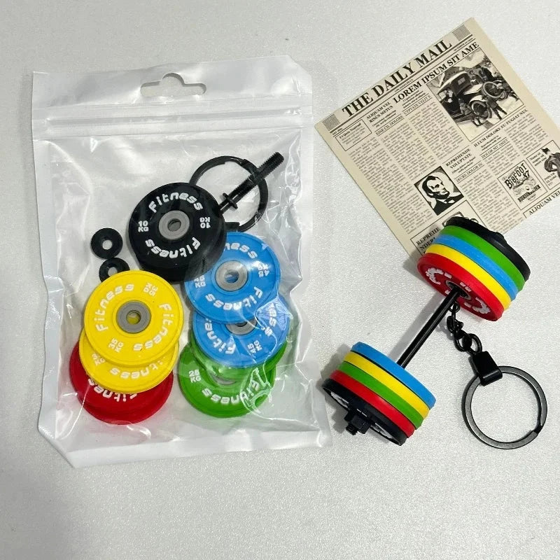 DIY Silicone Barbell Keychain – The Perfect Gift for Gym Lovers Weeknd Shop Online