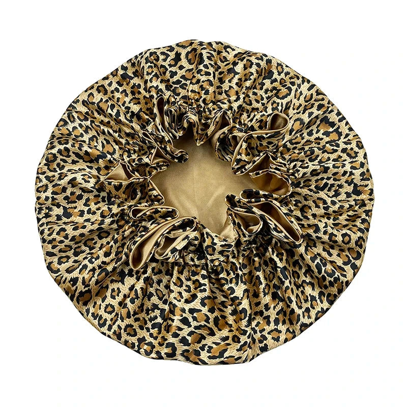 Double-Layer Silky Satin Bonnet – Large Reversible Sleep Cap for Women Weeknd Shop Online