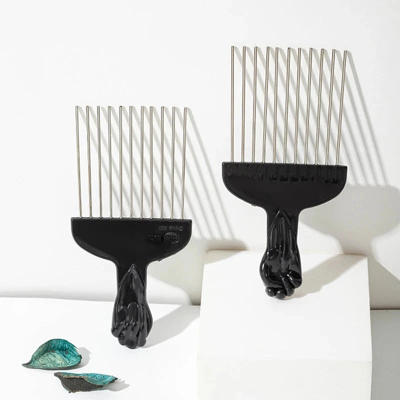 Black Metal African American Pick Afro Comb Weeknd Shop Online