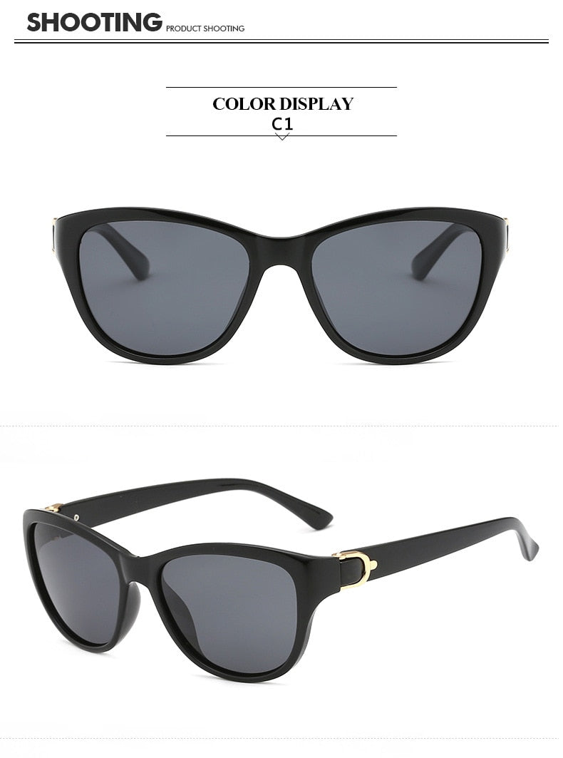 Design Cat Eye Polarized Women Sunglasses Weekend Shade Sunglasses