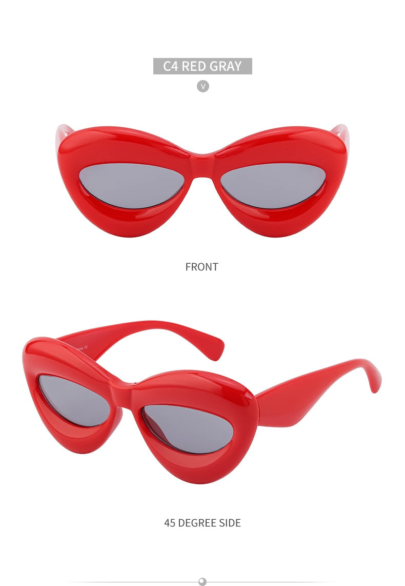 Fun Lips Fashion Sunglasses Weekend Shade Sunglasses