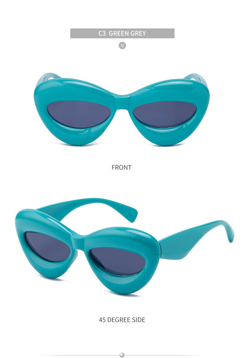 Fun Lips Fashion Sunglasses Weekend Shade Sunglasses