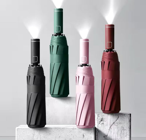 Automatic Umbrella with Flashlight - Night LED Weeknd Shop Online
