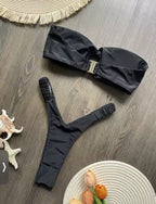 Brenda’s Micro Thong Bikini Set