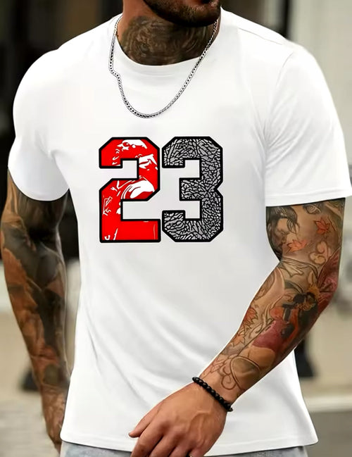 23 Men’s Causal Crew T- Shirt Weeknd Shop Online