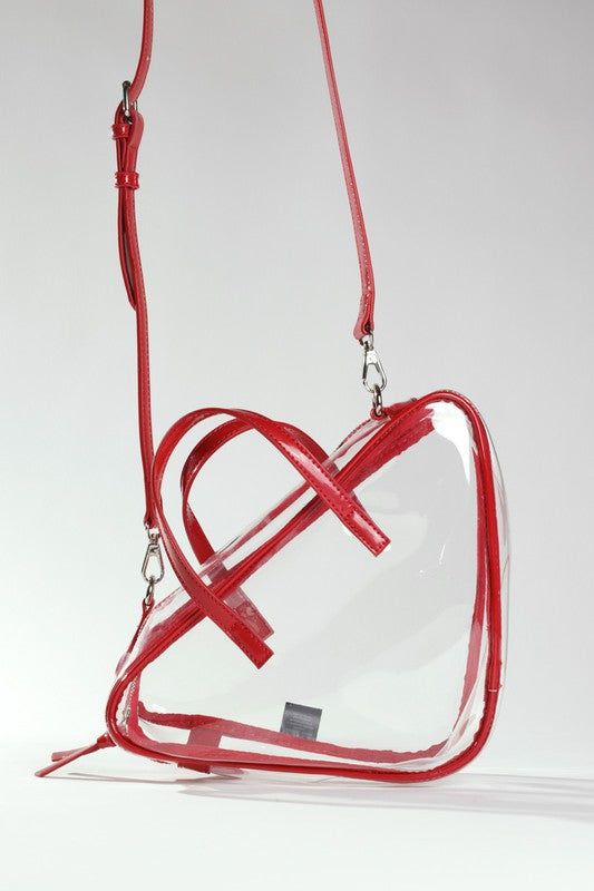 Clear Triangle PVC Bag – Trendy & Versatile