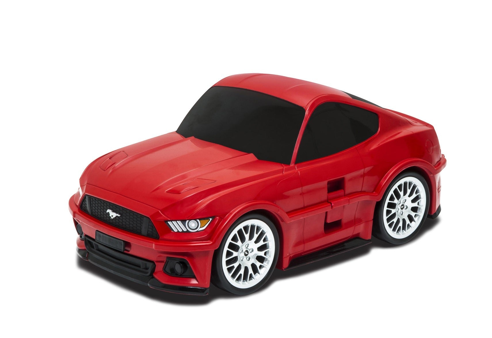 Kids Car Style Travel Luggage with Wheels Weekend Shade Sunglasses