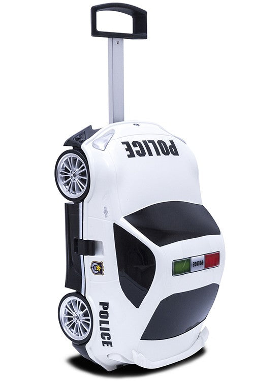 Kids Car Style Travel Luggage with Wheels Weekend Shade Sunglasses
