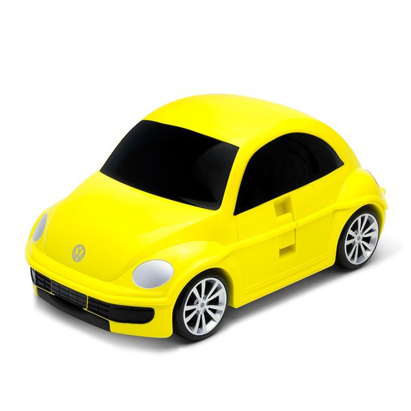 Kids Car Style Travel Luggage with Wheels Weekend Shade Sunglasses