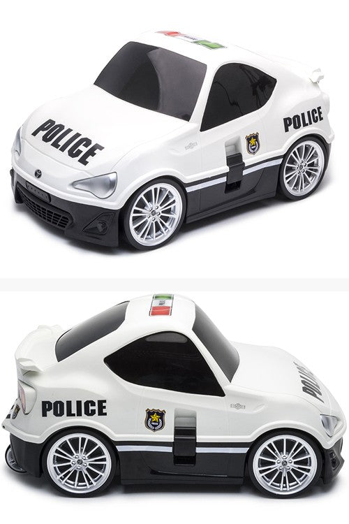 Kids Car Style Travel Luggage with Wheels Weekend Shade Sunglasses