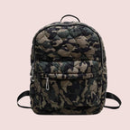 Metallic Puffer Book Bag