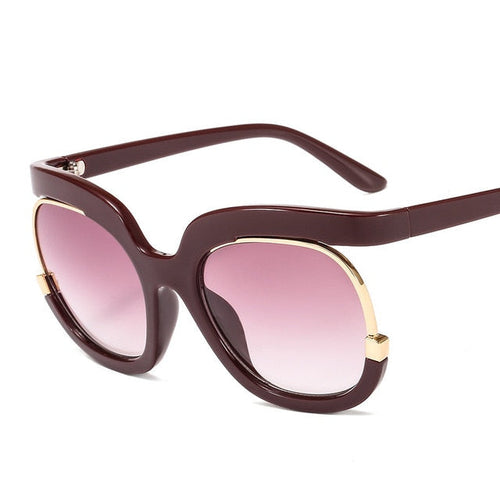 "On Point" Fashion Round Sunglasses Weekend Shade Sunglasses