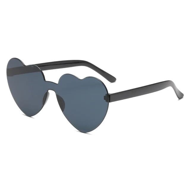 Candy Style Heart Shape Sunglasses