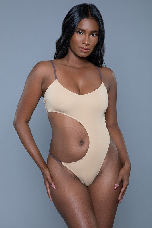 Amelia One Piece Color Block Swimsuit