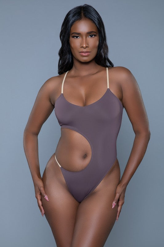Amelia One Piece Color Block Swimsuit